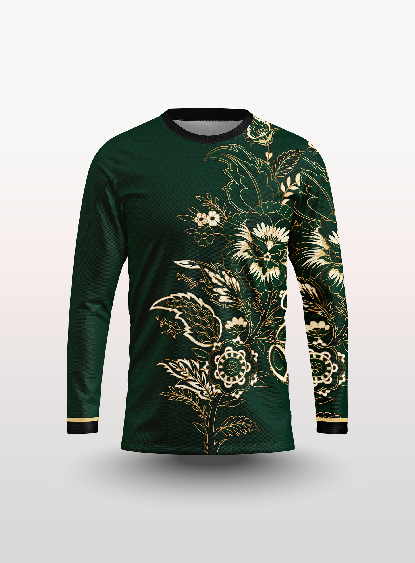 Muslimah Batik in Green