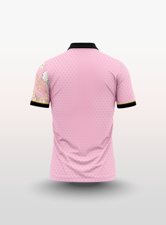 Polo Batik in Rose Gold