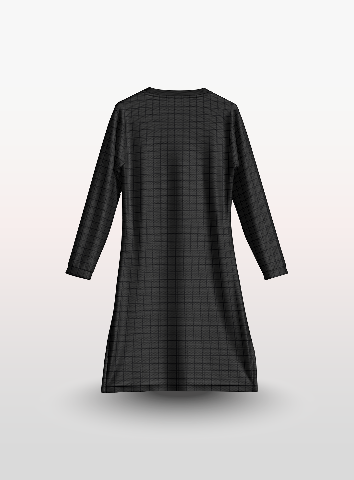 Muslimah Petak in Raven Black