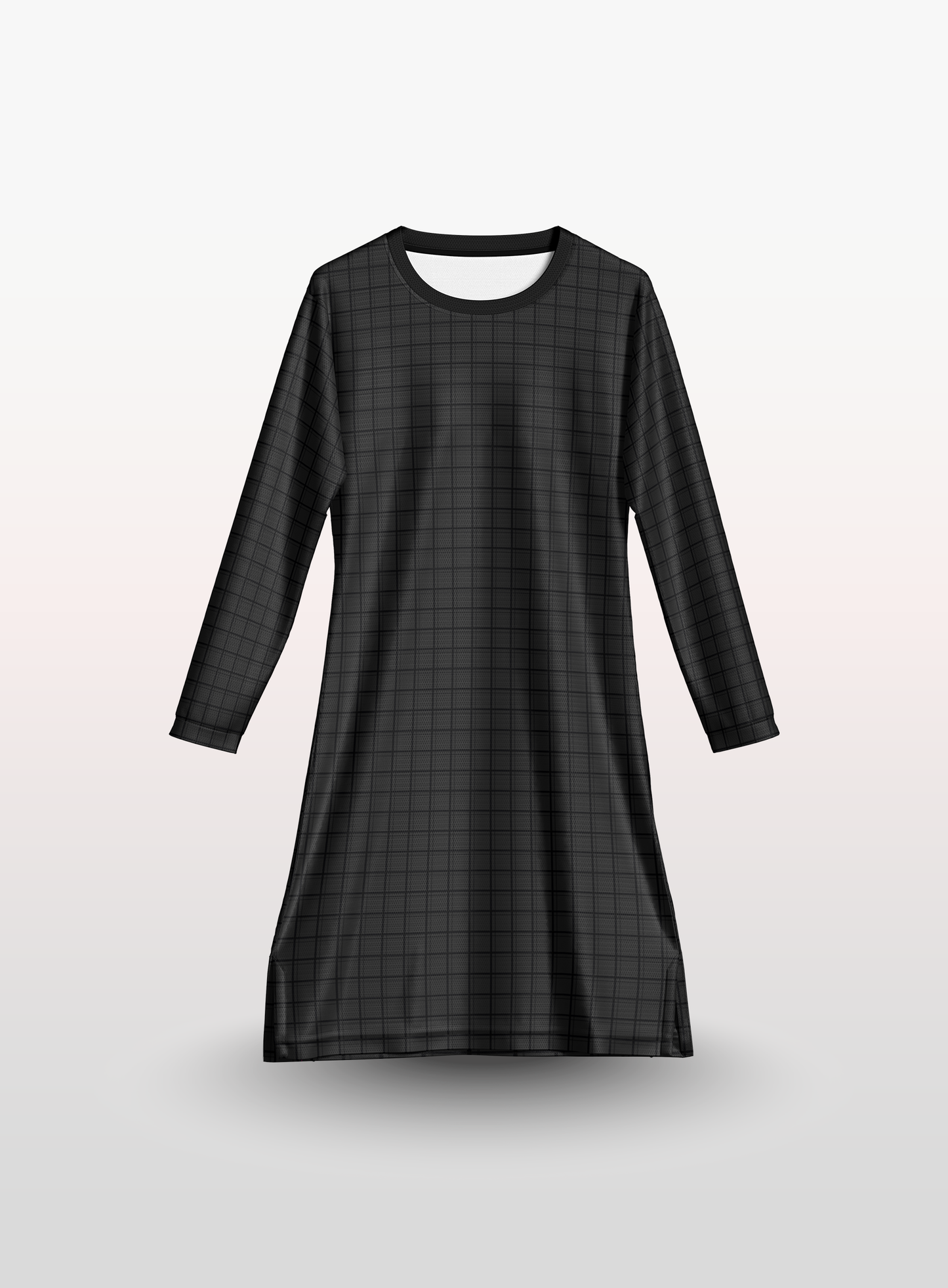 Muslimah Petak in Raven Black