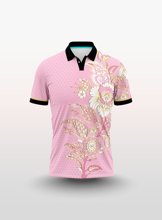 Polo Batik in Rose Gold