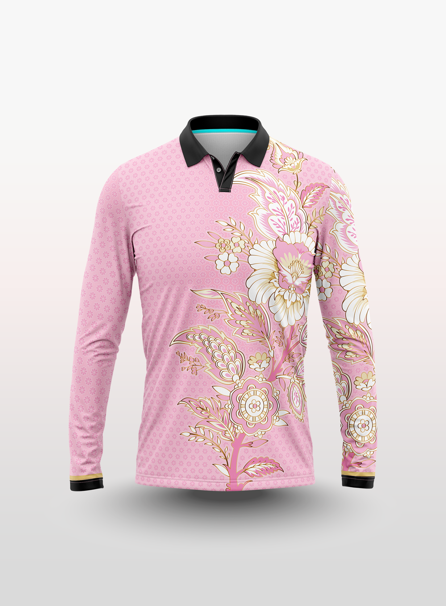 Polo Batik in Rose Gold