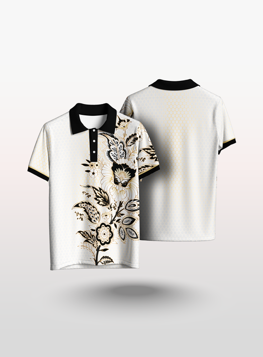 KIDS Batik in White