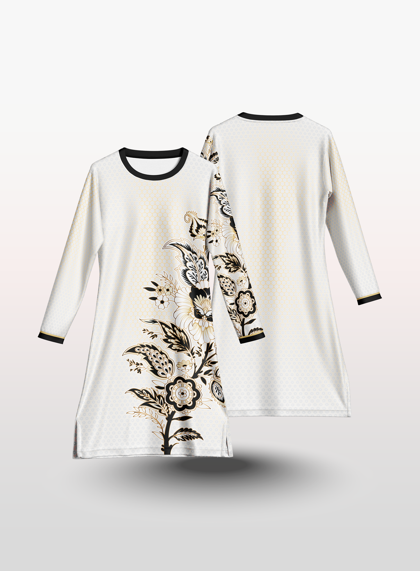 KIDS Batik in White