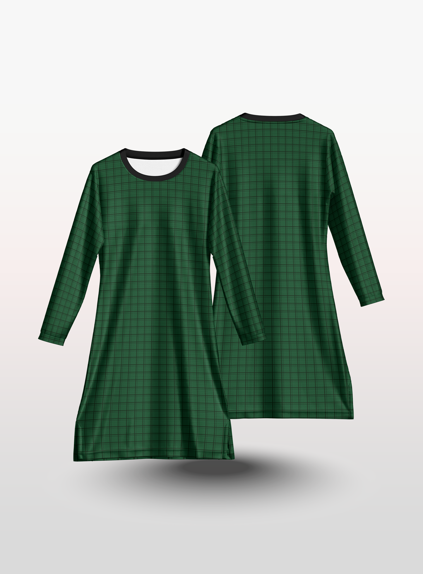 Muslimah Petak in Emerald Green