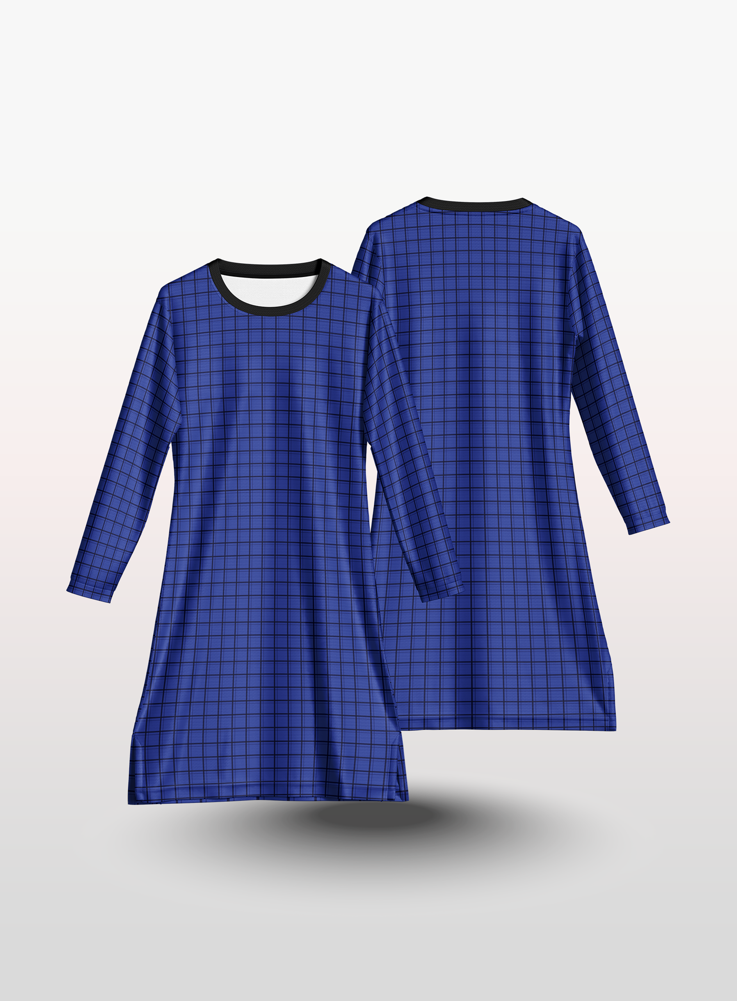 Muslimah Petak in Royal Blue