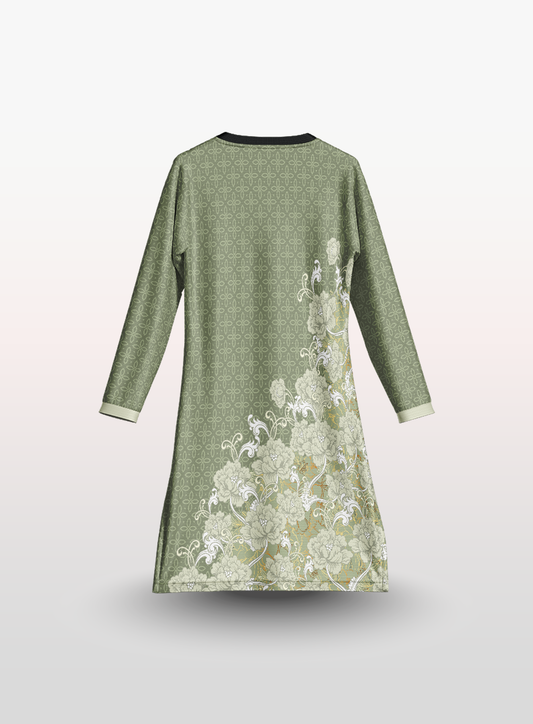 Muslimah Floral in Green