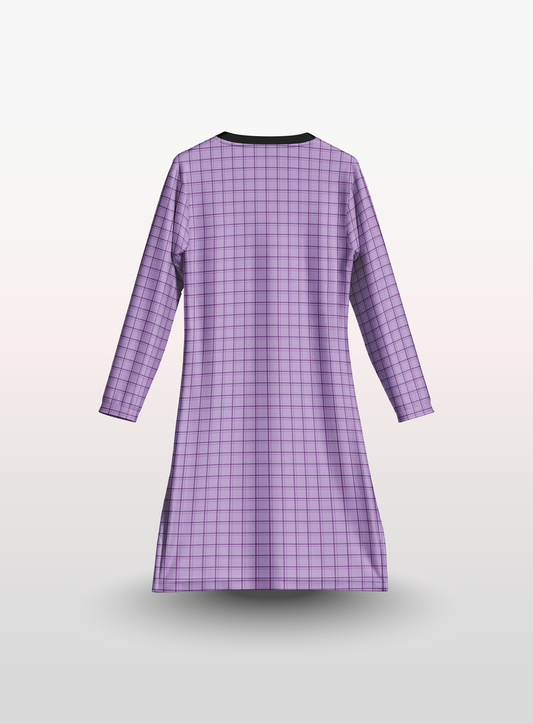 Muslimah Petak in Lilac