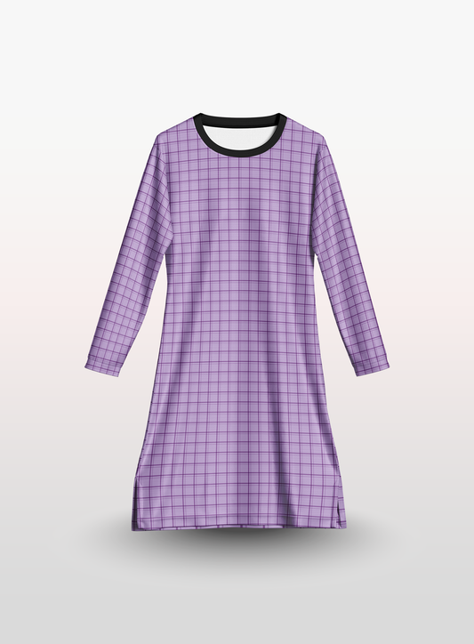 Muslimah Petak in Lilac
