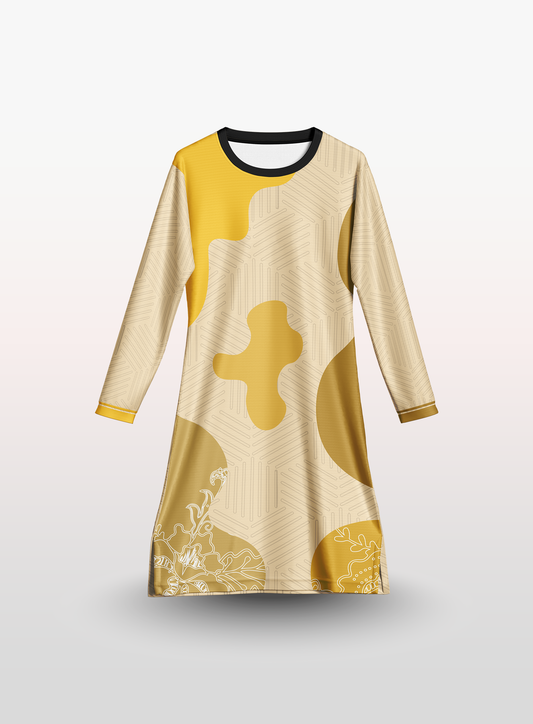 Muslimah Lunaria in Yellow