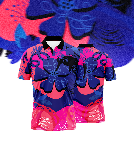 Polo Rafflesia in Bluepink