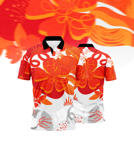 Polo Rafflesia in Orange